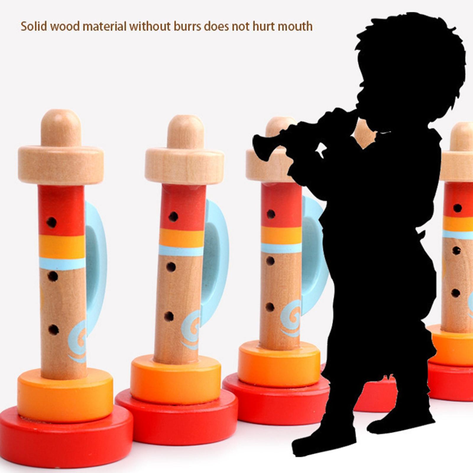 Children Wooden Trumpet Bugle  - đánh giá và giá Musical Instrument Bugle