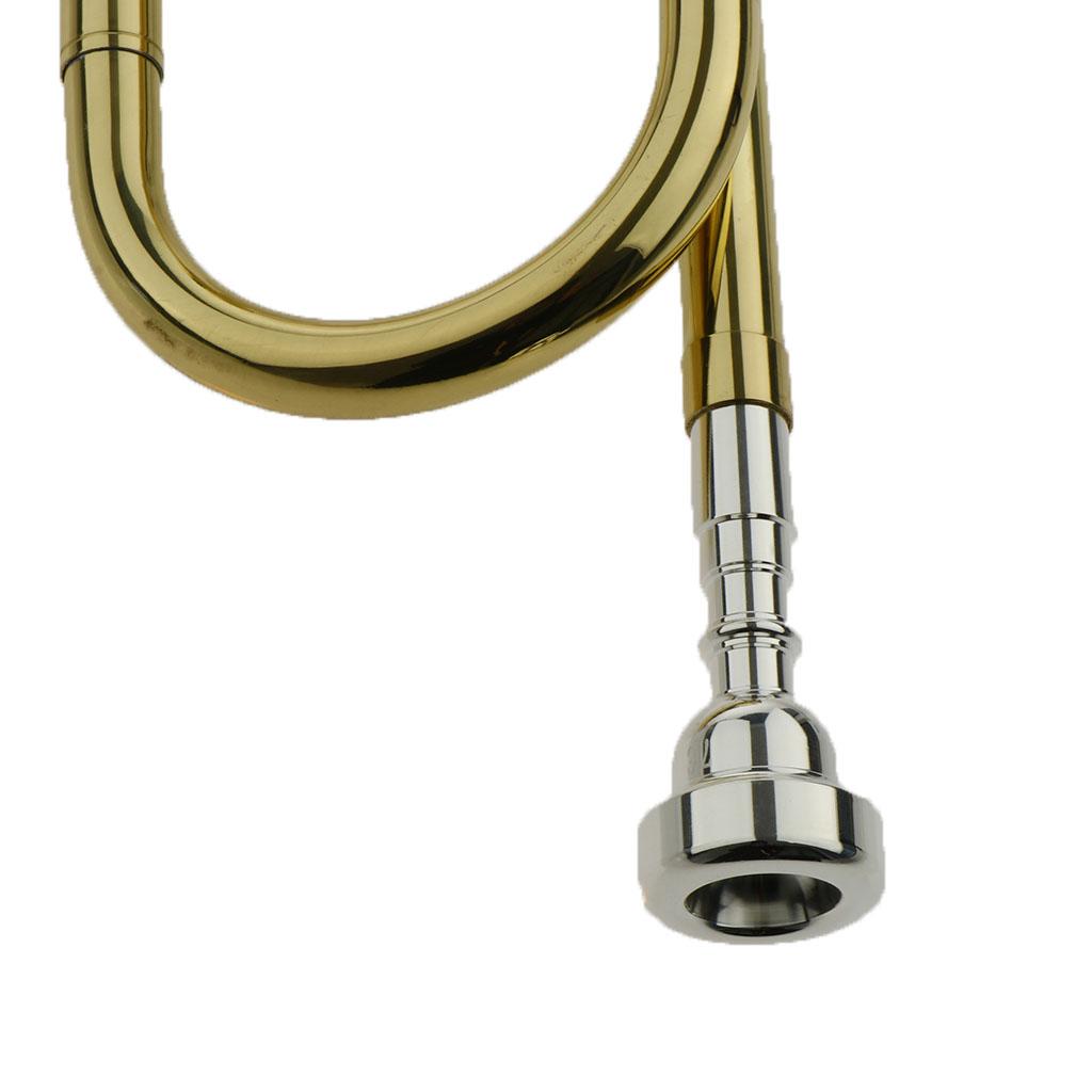 Kids Trumpet Brass Golden Bugl - đánh giá và giá Musical Instrument Bugle