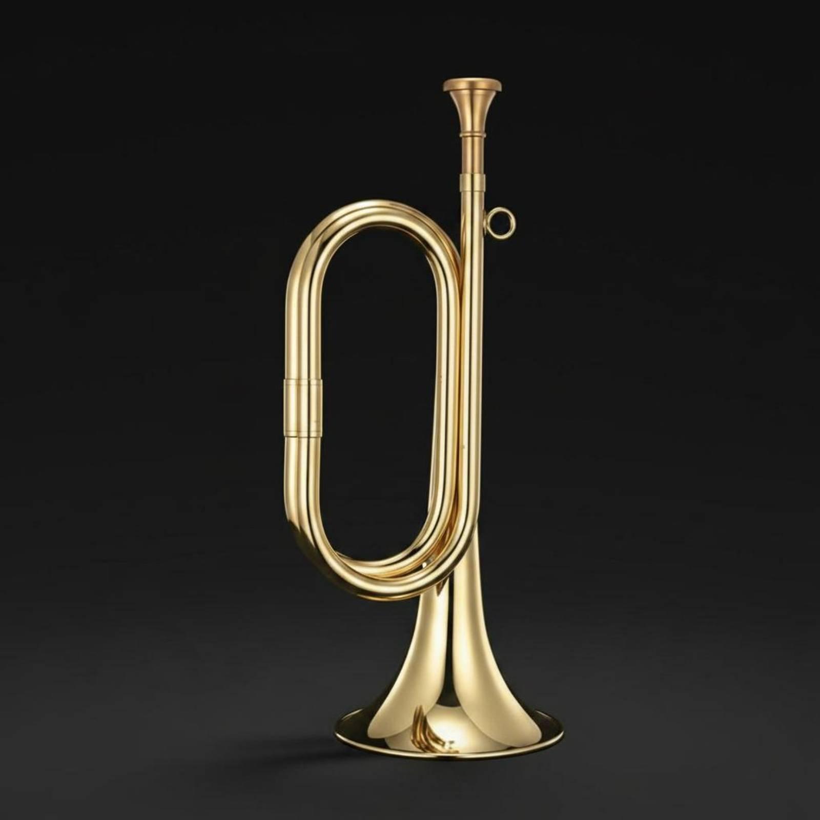 Brass Musical Horn Portable Ca - đánh giá và giá Musical Instrument Bugle