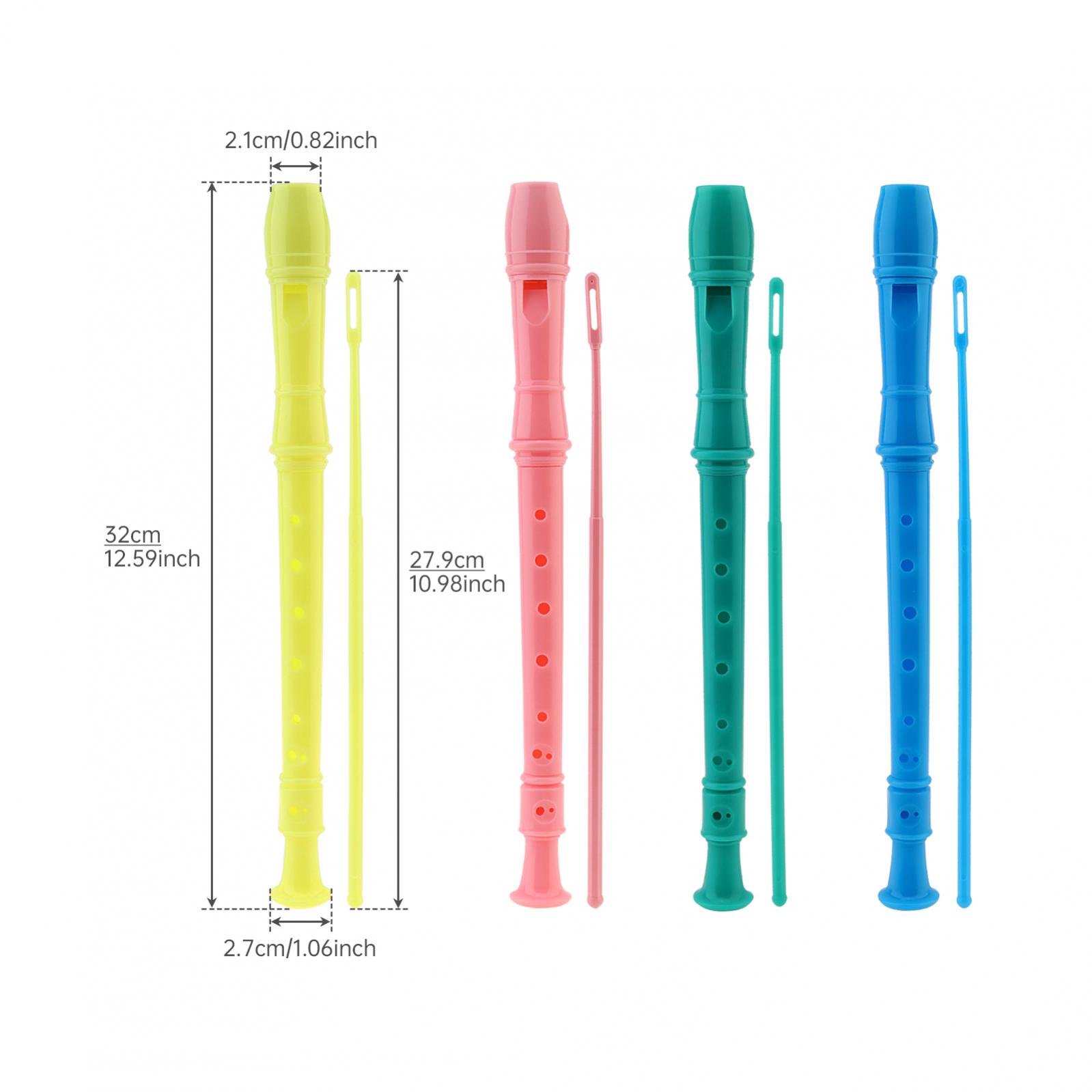 4 Packs ABS Plastic Key C Germ - đánh giá và giá Soprano Recorder Plastic